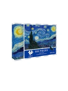 500入組油畫圖案卡 - 彩色 - 查看 1