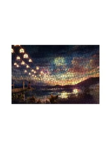 500入組星空圖案塔羅牌卡 - 彩色 - 查看 3