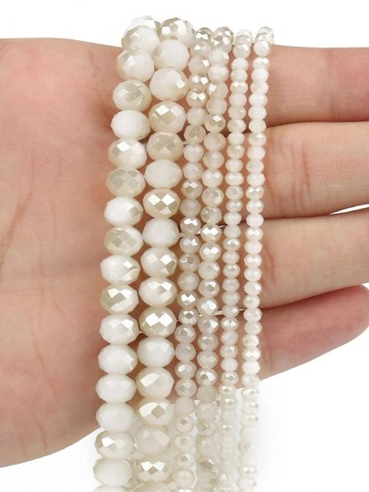 1strand Fashionable Artificial Crystal DIY Bead For Women For DIY Jewelry Making