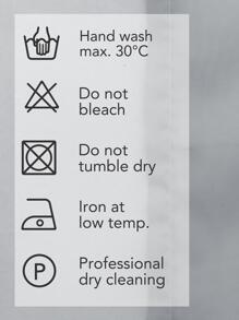 2 Pcs Rod Pocket And Back Tab Sheer Curtain Pair - 灰色 - 查看 6