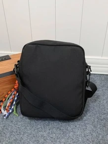 Túi đeo chéo PVC trong suốt mới có miếng vá, túi đeo chéo, túi đeo chéo thể thao cho học sinh trung học, sinh viên đại học, du lịch, trường cao đẳng, túi đựng sách, túi đeo chéo ký túc xá đa năng, đi bộ đường dài, dung tích lớn, đa năng, quà tặng di động, quà tặng kỳ nghỉ, quà tặng vui nhộn, quà tặng ngày lễ, túi đeo ngực, túi da, túi đeo hông, túi tote, túi màu đen, túi đựng đồ dùng thiết yếu ngày lễ, túi đeo chéo cắm trại, túi đeo chéo nam, túi đeo vai mùa hè, túi xách mùa hè, túi nghỉ xuân, túi đeo chéo, ví đựng đồ dùng học tập - màu đen - Xem 4