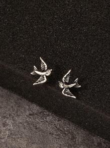 Men Swallow Stud Earrings For Daily Decoration For A Stylish Look