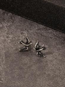Men Swallow Stud Earrings For Daily Decoration For A Stylish Look