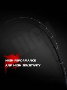 GOTURE 1pc Telescopic Fishing Rod, Anti Slip And Comfortable EVA Handle, Suitable For Sea Bass, Salmon And Trout, Ultra Hard Adjustable Portable Travel Fishing Rod