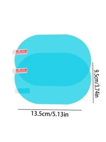 1 miếng dán bảo vệ chống nước cho gương chiếu hậu ô tô - Trong sáng - Xem 7