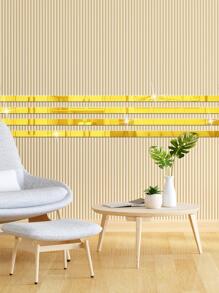 20 miếng dán tường gương trơn - Vàng - Xem 5