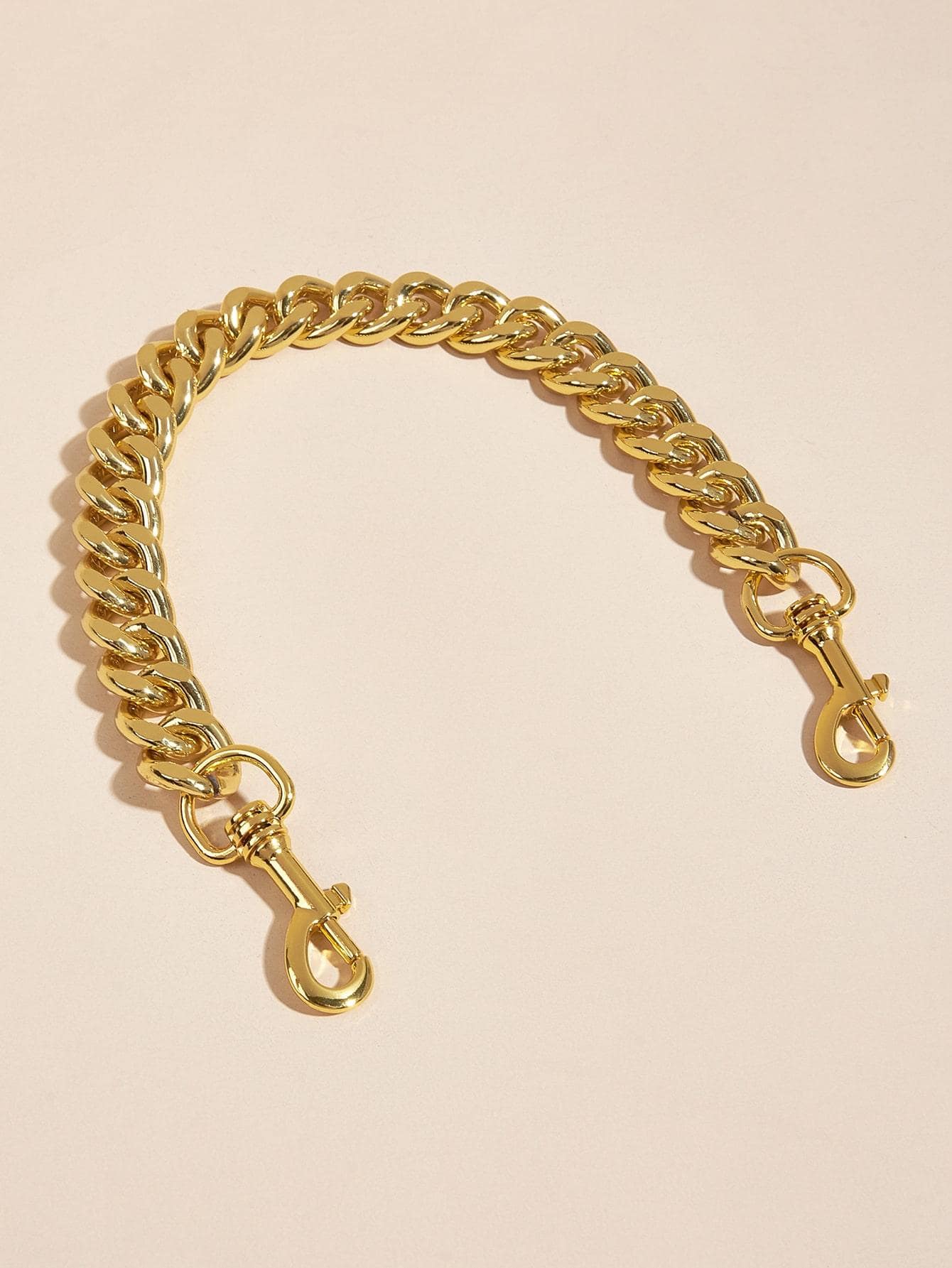 Gold Chain Bag Strap Removable For Handbag - Gold - View 1