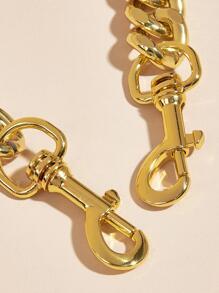Gold Chain Bag Strap Removable For Handbag - Gold - View 4