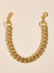 Gold Chain Bag Strap Removable For Handbag - Gold - View 3