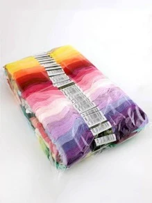 1 pieza 8M poliéster moderno unicolor hilo para DIY - Multicolor - Ver 3