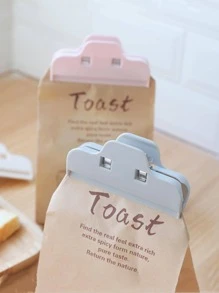 3入組素色食品密封夾 - 彩色 - 查看 5