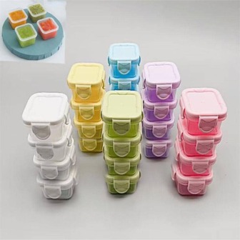 4 件装便携式午餐盒、厨房、圣诞礼物