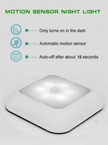 1pc Creative Human Body Induction Night Light, Suitable For Bedroom, Corridor, Wardrobe, Cupboard, Aisle. White Led Light