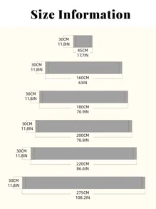 1pc Họa tiết hình học Fringe Trim Table Runner - Nhiều màu - Xem 2