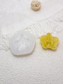 1 Khuôn Silicon DIY Thiết Kế Hoa, Khuôn Silicon Hiện Đại Cho DIY - trắng - Xem 1