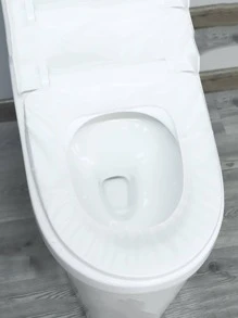 10pcs Disposable Toilet Seat Cover - White - View 2