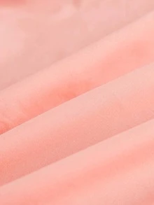 1入組素色床笠，臥室現代織物床笠 - 粉色 - 查看 8