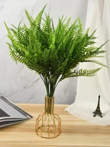 4 cây nhân tạo, cây giả bằng nhựa hiện đại để trang trí sân vườn - màu xanh lá - Xem 8