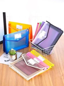 1pc Expanding File Folder - Blue - View 4