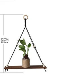1 hạt trang trí treo tường, treo gỗ trang trí cho gia đình - màu đen - Xem 3