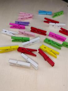30pcs Mixed Color Photo Clip