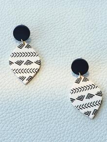 Bông tai lủng lẳng - Nhiều màu - Xem 6