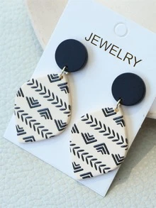 Bông tai lủng lẳng - Nhiều màu - Xem 4