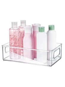 Cajas de almacenamiento organizadoras de refrigerador: Acrílico, ideal para frutas y verduras. - transparente - Ver 4