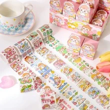 1pc Cartoon Graphic Washi Tape - Multicolor - View 1