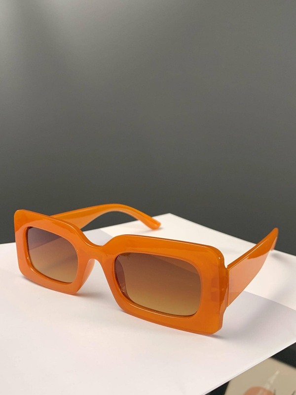 Square Frame Fashion Glasses SHEIN UK