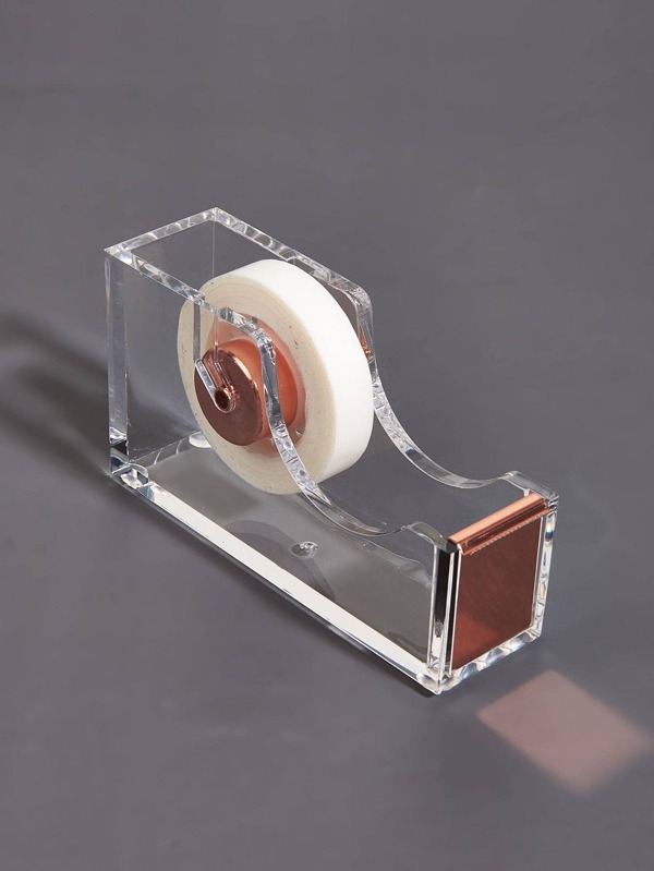 1pc Clear Tape Dispenser SHEIN USA