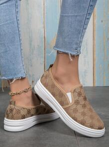 女士休閒運動鞋,春秋季,平底套鞋,全搭配帆布鞋