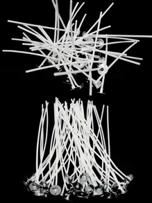 50入組/套蠟蠟燭芯，現代多功能工藝品蠟燭芯