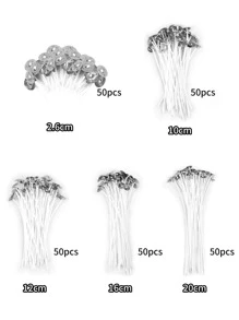 50入組/套蠟蠟燭芯，現代多功能工藝品蠟燭芯