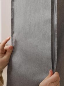 1 pieza Bolsa de ropa colgante poliéster ropa moderno transparente para casa - Gris - Ver 3