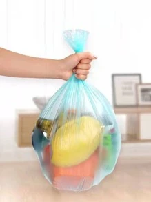 100 piezas Bolsa de basura de color mixto desechable - Multicolor - Ver 8