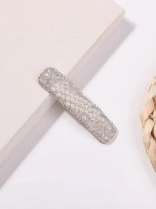 Nữ Kim Cương Giả & Ngọc Trai Giả Trang Trí Thời Trang Kẹp Chụp Trang Trí Tóc - Nhiều màu - Xem 1