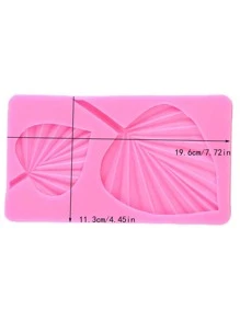 1 pieza Molde de caramelo de silicona diseño de ventilador - Rosa - Ver 1