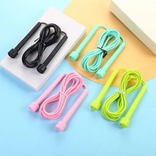 Cuerda de saltar unicolor PVC - Rosa - Ver 5