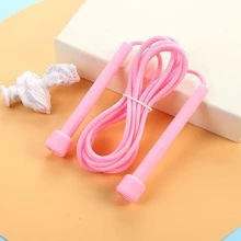 Cuerda de saltar unicolor PVC - Rosa - Ver 3