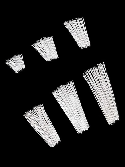 100入組/套時尚眼睛頭別針適合女士DIY首飾製作