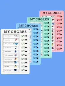 1pc Cartoon Graphic Plan Board - Green - View 4
