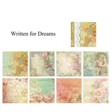 40 chiếc giấy nguyên liệu hoa văn hỗn hợp - màu đen - Xem 1