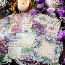 40 chiếc giấy nguyên liệu hoa văn hỗn hợp - màu đen - Xem 4