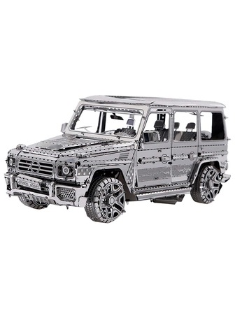 1 set de acero inoxidable adultos moderno de coche diseño 3d de metal rompecabezas para adulto