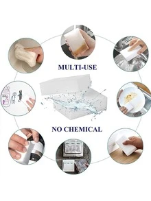 20pcs Plastic Cleaning Eraser,Solid Cleaning Eraser For Home