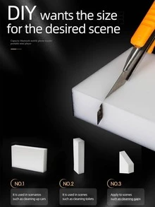 20pcs Plastic Cleaning Eraser,Solid Cleaning Eraser For Home