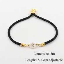 女士时尚百搭可调节字母手链 - 字母 - 查看 4