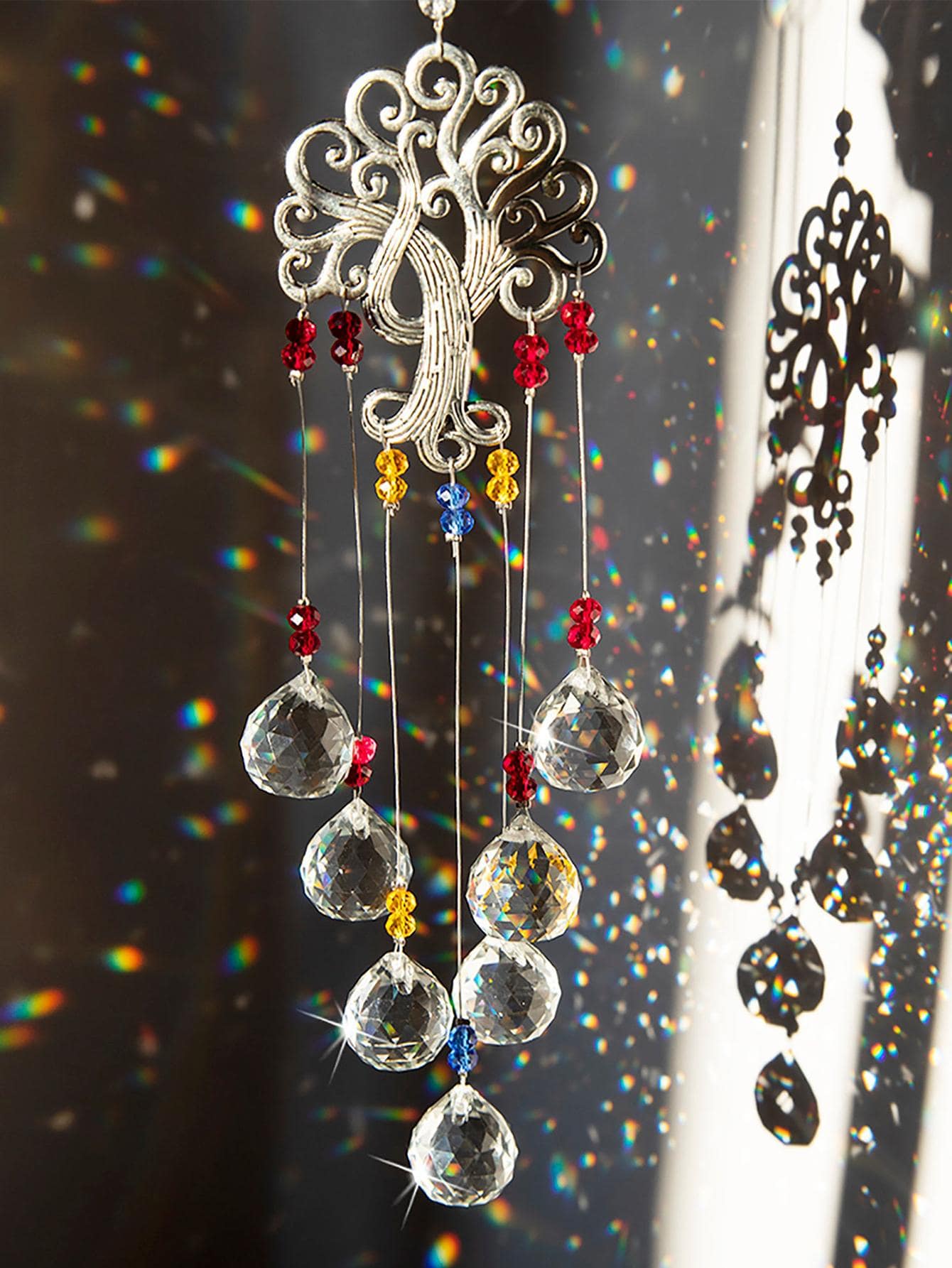 1入組水晶裝飾掛飾 - 彩色 - 查看 1