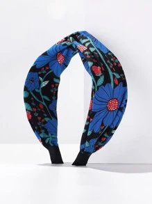 1入組女士印花時尚髮箍適用於日常生活 - 彩色 - 查看 1